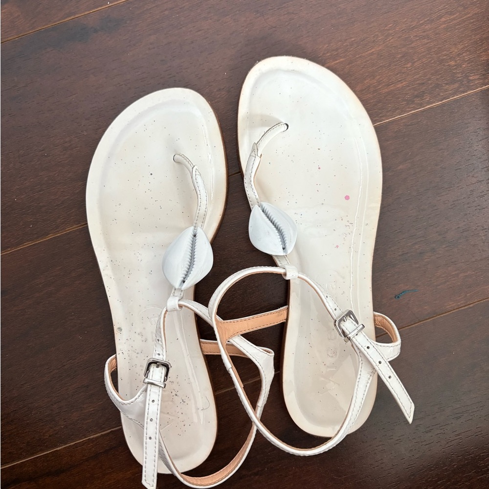 Women's White Sandals